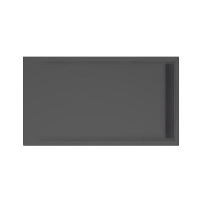 Xenz Easy Tray douchevloer - 140x80x5 - Acryl - ebony 6943-29