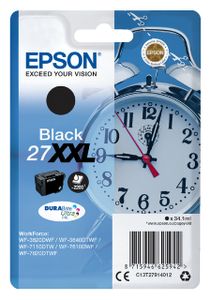 Inktcartridge Epson 27XXL T2791 zwart EHC