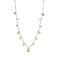 Day&Eve Ketting Hearts On The Side | Goud