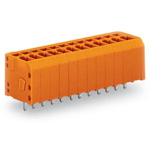 WAGO 739-333 Veerkrachtklemblok 1.50 mm² Aantal polen 3 Oranje 360 stuk(s)