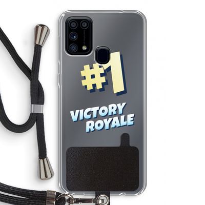 Victory Royale: Samsung Galaxy M31 Transparant Hoesje met koord