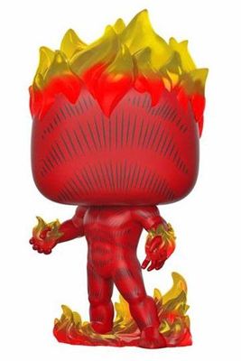 Marvel 80th POP! Heroes Vinyl Figure Human Torch (First Appearance) 9cm