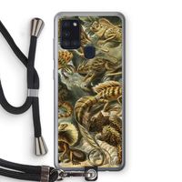 Haeckel Lacertilia: Samsung Galaxy A21s Transparant Hoesje met koord