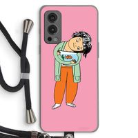 Visknuffel: OnePlus Nord 2 5G Transparant Hoesje met koord Visknuffel: OnePlus Nord 2 5G Transparant Hoesje met koord
