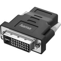 Hama 00200338 DVI / HDMI Adapter [1x Britse stekker - 1x DVI-D-stekker] Zwart - thumbnail