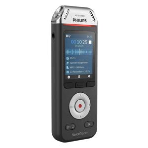 Philips DVT2810 VoiceTracer Audiorecorder Zwart/Zilver