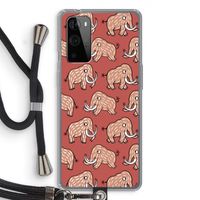 Mammoet: OnePlus 9 Pro Transparant Hoesje met koord