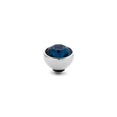 Melano Twisted Basic CZ Steentje Montana | Zilver