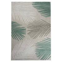 Boho&me Buitenkleed palmbladeren - Verano grijs|mint - 160x240 cm Boho&me Buitenkleed palmbladeren - Verano grijs|mint - 160x240 cm