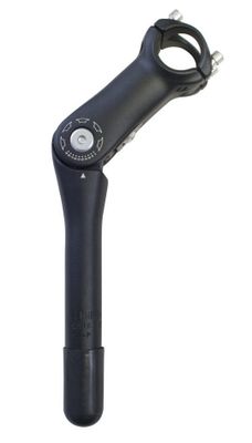 Zoom stuurpen 25.4 90mm ø31.8mm verstelbaar 180mm mat zwart