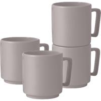 BerlingerHaus Mokset 4-delig taupe BerlingerHaus Mokset 4-delig taupe