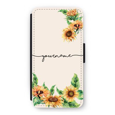 Zonnebloemen: iPhone 12 Flip Hoesje