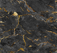Behang marmer Zwart goud marmer imitatie Behang marmer Zwart goud marmer imitatie