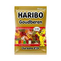 Snoep haribo goudbeertjes zak 250gr | 10 stuks