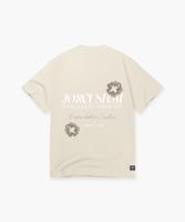 Jorcustom Flowers T-Shirt Heren Gebroken Wit - Maat XL - Kleur: Gebroken Wit | Soccerfanshop