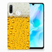 Huawei P30 Lite Siliconen Case Bier - thumbnail