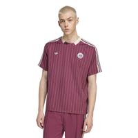 adidas Ajax Terrace Icons T-Shirt Bordeauxrood Beige Blauw