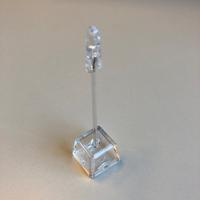 knijpstandaard 10 cm licht transpar