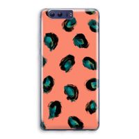 Pink Cheetah: Honor 9 Transparant Hoesje