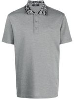 Versace polo Coccodrillo en coton - Gris