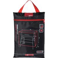 Pro Garden Afdekhoes / beschermhoes - cilindervormige barbecue/bbq - 85 x 95 x 60 cm - zwart