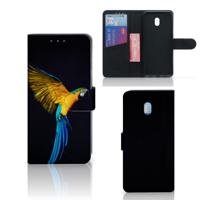 Xiaomi Redmi 8A | Telefoonhoesje | Met pasjeshouder | Papegaai