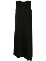 Y's robe mi-longue asymétrique - Noir