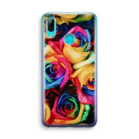 Neon bloemen: Huawei P Smart (2019) Transparant Hoesje
