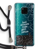 Good stories: Huawei Mate 20 Pro Transparant Hoesje met koord
