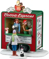 Lemax cocoa express s/2 verlicht kerstdorp tafereel 2024