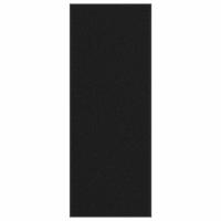 Deurmat 115x300 cm zwart
