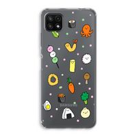 Happy bento friends: Samsung Galaxy A22 5G Transparant Hoesje