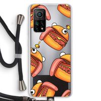 Hamburger: Xiaomi Mi 10T 5G Transparant Hoesje met koord