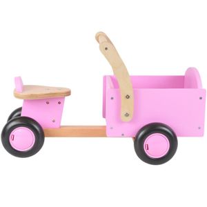 Bandits and Angels - Houten bakfiets Litte Rider pink