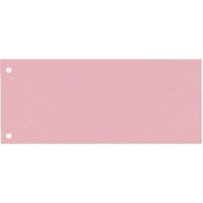Scheidingsstrook Oxford smal 240x105mm 190gr roze 100 stuks
