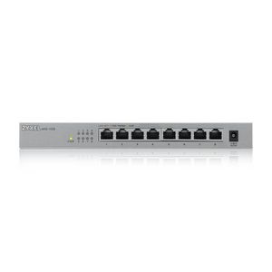 Zyxel MG-108 Unmanaged 2.5G Ethernet (100/1000/2500) Staal