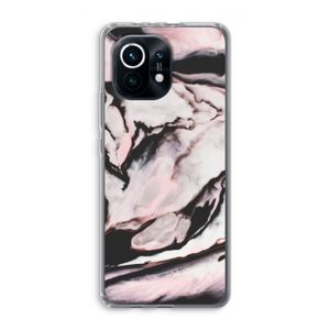 Roze stroom: Xiaomi Mi 11 Transparant Hoesje