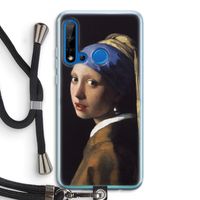 The Pearl Earring: Huawei P20 Lite (2019) Transparant Hoesje met koord