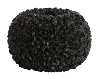 Light & Living Vaas 'Phylia' ø48cm, kleur Mat Zwart