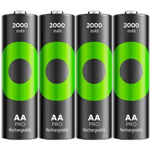 GP ReCyko Pro Oplaadbare AA batterij (penlite) NiMH 2000 mAh 1.2 V 4 stuk(s)