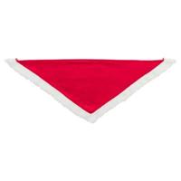 TRIXIE KERSTBANDANA VELVET LOOK ROOD ASSORTI