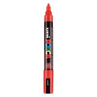 Uni Posca verfmarker pc5m rood - conische punt 2,5 mm