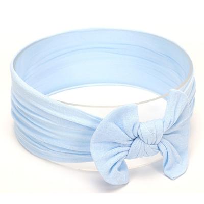 Schattig bowknot zuigeling baby meisje Hairband Headwear hoofdbanden (blauw # 9)