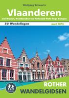 Rother wandelgids Vlaanderen (Paperback)