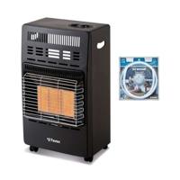 Kern butano puzzolente back -in -law riscaldamento - accensione per piezo - superficie di riscaldamento fino a 40 m² - 3 livelli di potenza