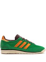 adidas X Wales Bonner baskets SL 72 en maille - Vert - thumbnail