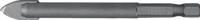 Heller glas-/tegelboor | d. 10,0 mm totale lengte 85 mm | 1 stuk - 50097 50097