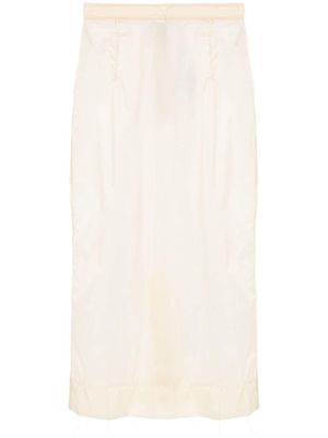 Maison Margiela jupe crayon Inside Out - Tons neutres