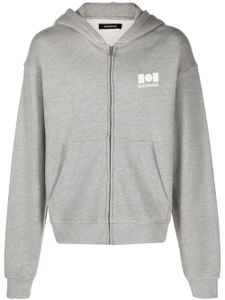 Nahmias hoodie Sherpa à logo imprimé - Gris