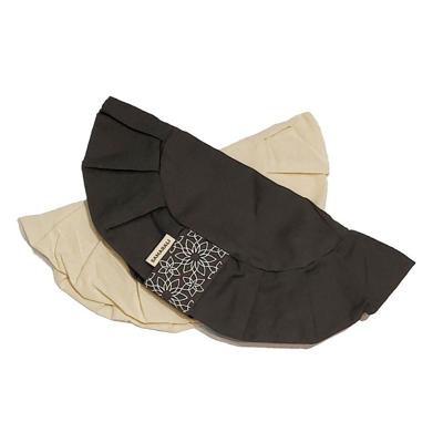 Biologisch Katoenen Meditatie Kussenhoezen - Grijs , Zafu Kussen